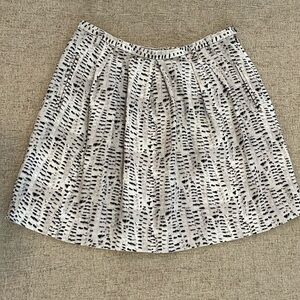 Madewell, Linen Print Skirt, Size 6, w/Pockets! Like New Condition!